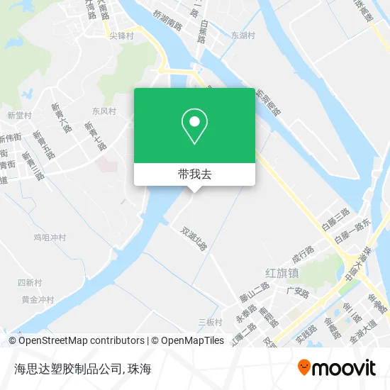 海思达塑胶制品公司地图