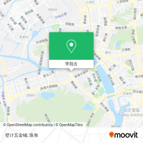 壁计五金铺地图