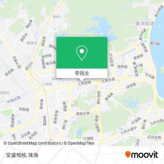 安盛驾校地图