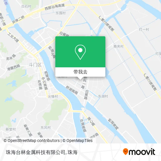 珠海台林金属科技有限公司地图