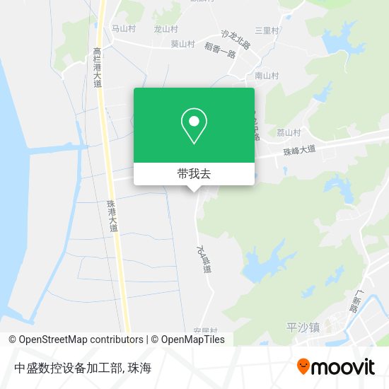 中盛数控设备加工部地图