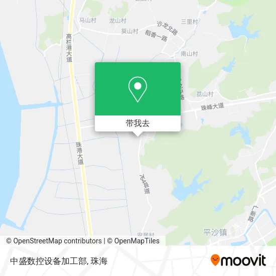 中盛数控设备加工部地图
