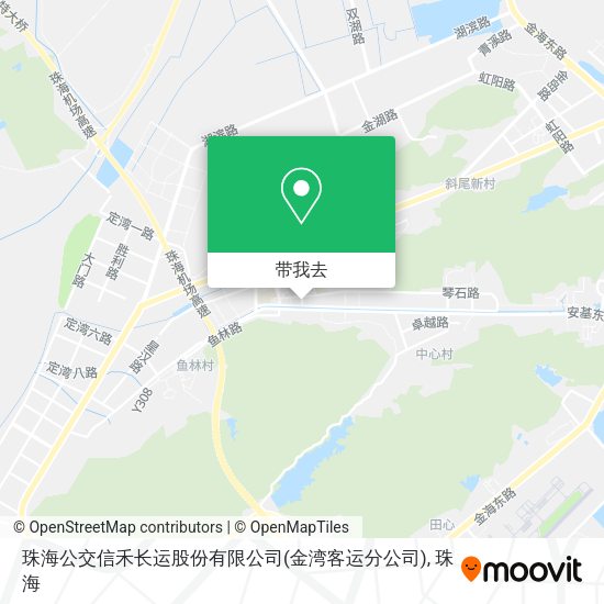 珠海公交信禾长运股份有限公司(金湾客运分公司)地图