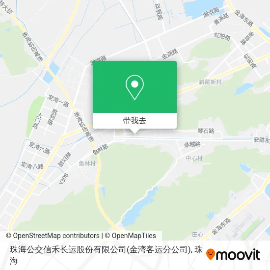 珠海公交信禾长运股份有限公司(金湾客运分公司)地图