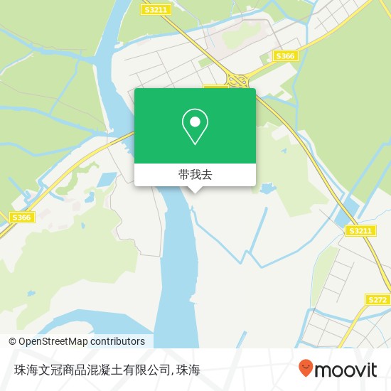 珠海文冠商品混凝土有限公司地图