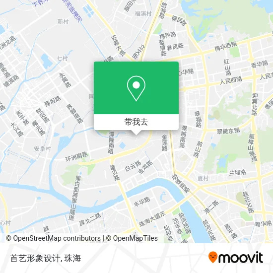 首艺形象设计地图