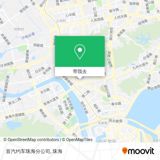 首汽约车珠海分公司地图