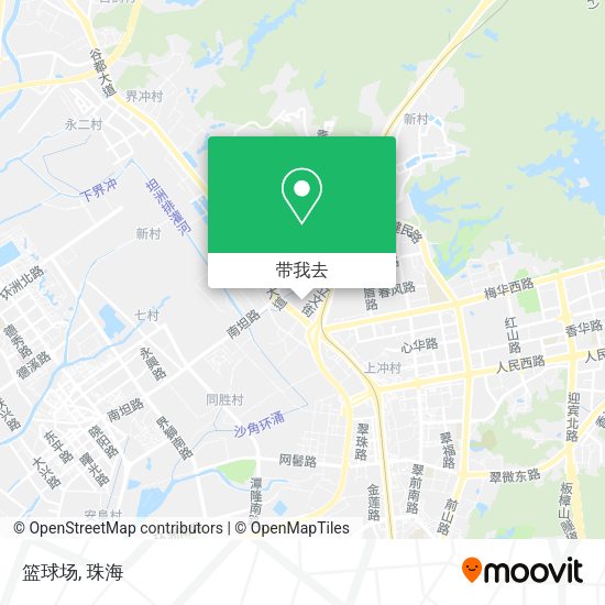 篮球场地图