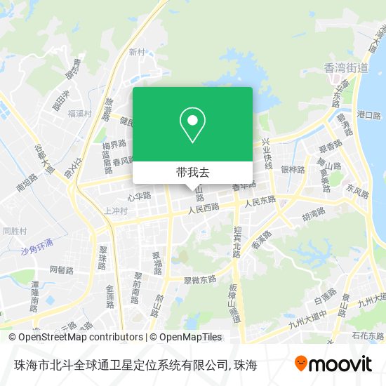 珠海市北斗全球通卫星定位系统有限公司地图