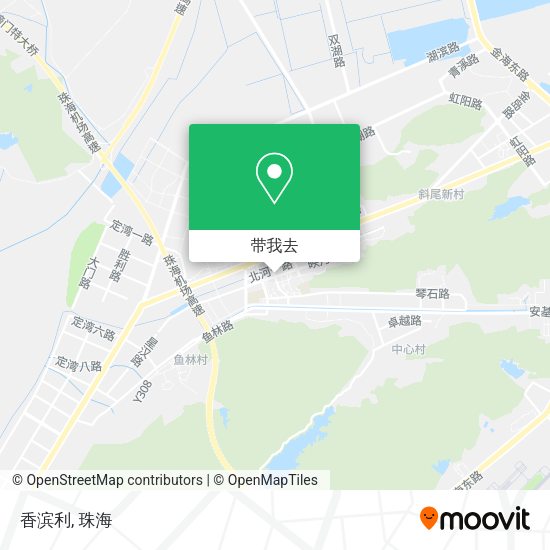 香滨利地图