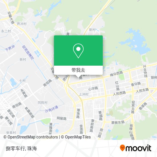 捌零车行地图