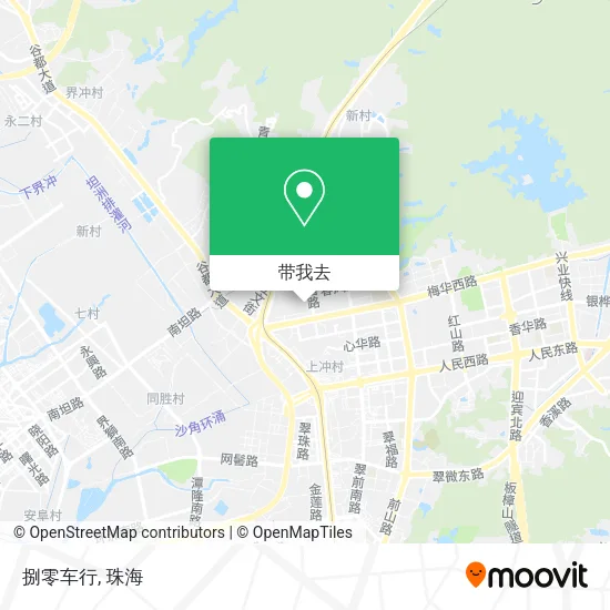 捌零车行地图