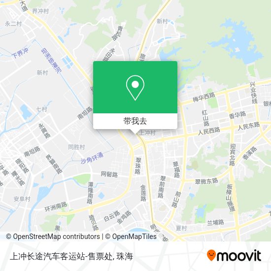 上冲长途汽车客运站-售票处地图