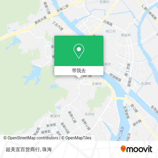 超美宜百货商行地图