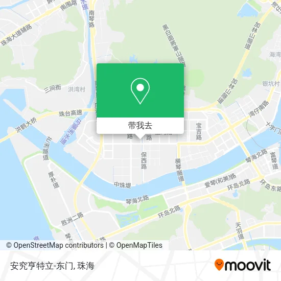 安究亨特立-东门地图
