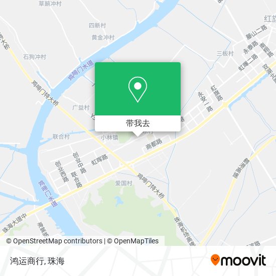 鸿运商行地图