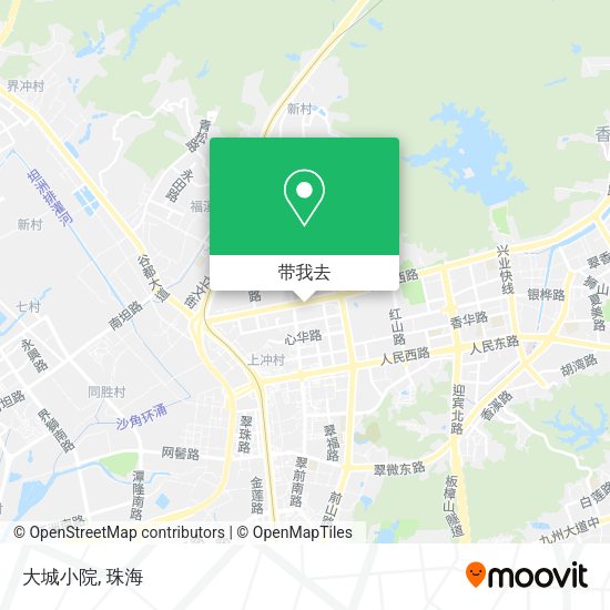 大城小院地图