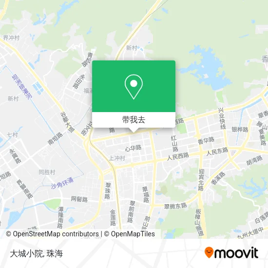 大城小院地图