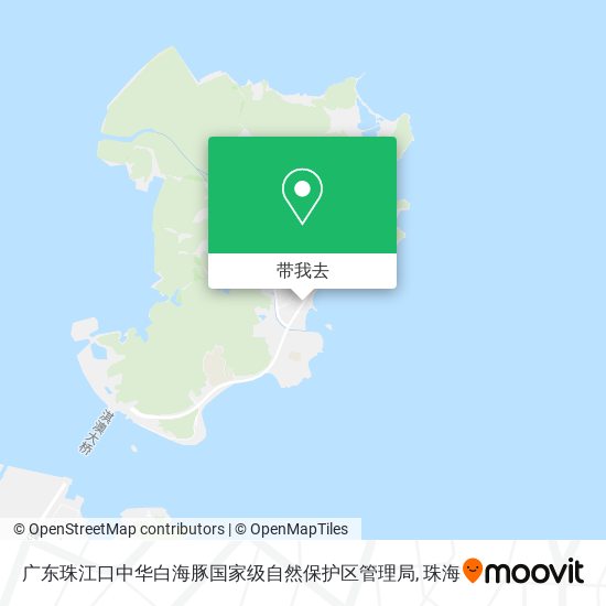 广东珠江口中华白海豚国家级自然保护区管理局地图