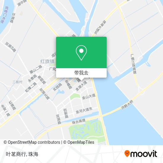 叶茗商行地图