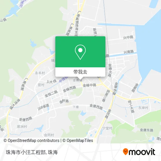 珠海市小汪工程部地图