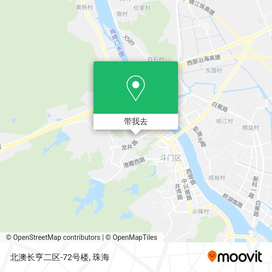 北澳长亨二区-72号楼地图