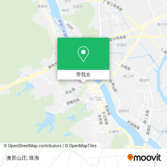 澳景山庄地图