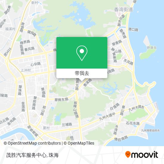 茂胜汽车服务中心地图