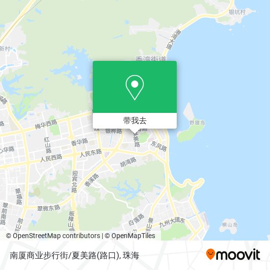 南厦商业步行街/夏美路(路口)地图