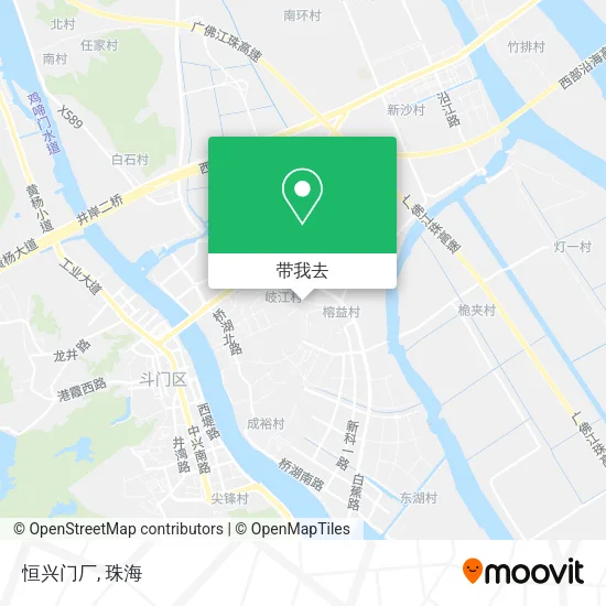 恒兴门厂地图