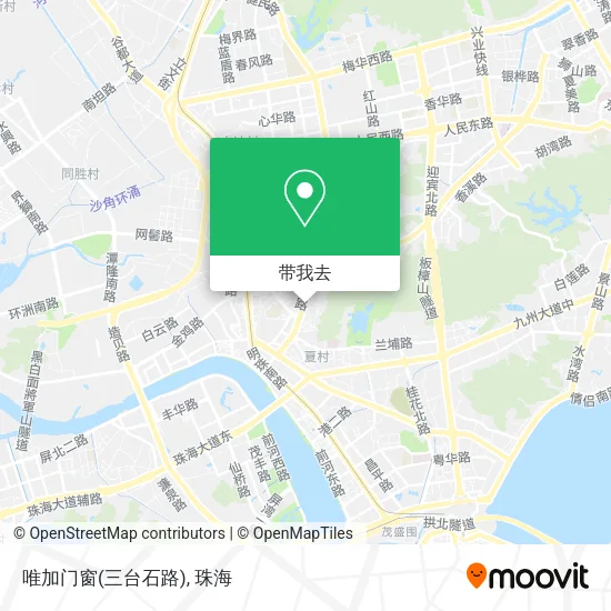 唯加门窗(三台石路)地图