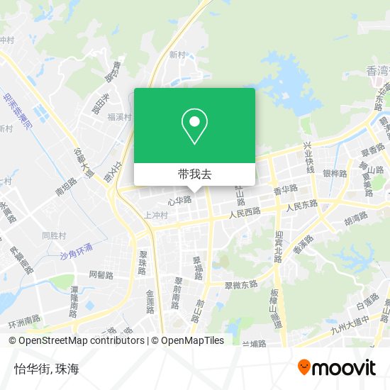 怡华街地图