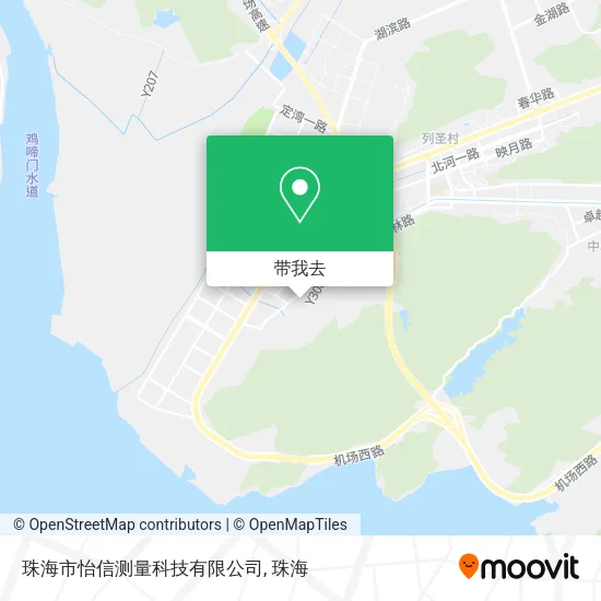 珠海市怡信测量科技有限公司地图