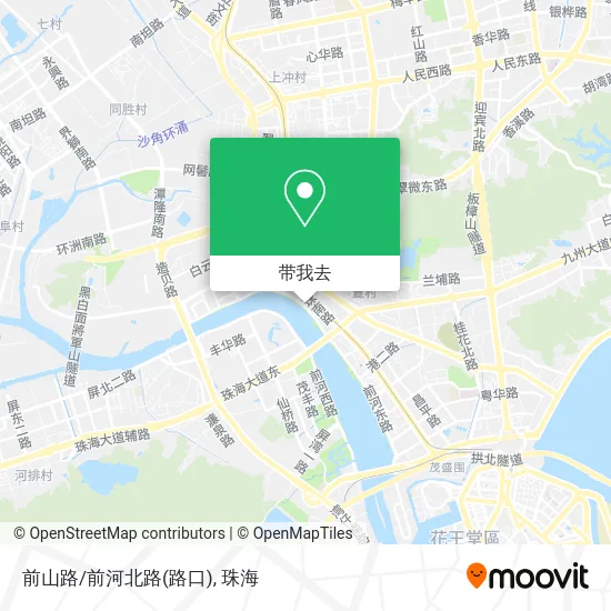 前山路/前河北路(路口)地图