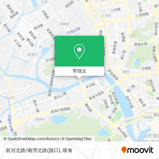 前河北路/南湾北路(路口)地图