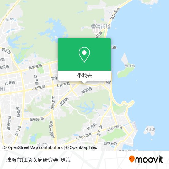 珠海市肛肠疾病研究会地图