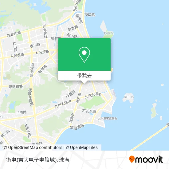 街电(吉大电子电脑城)地图