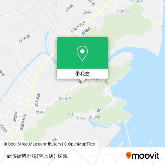 金满福猪肚鸡(南水店)地图