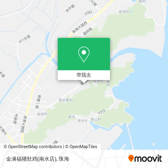 金满福猪肚鸡(南水店)地图