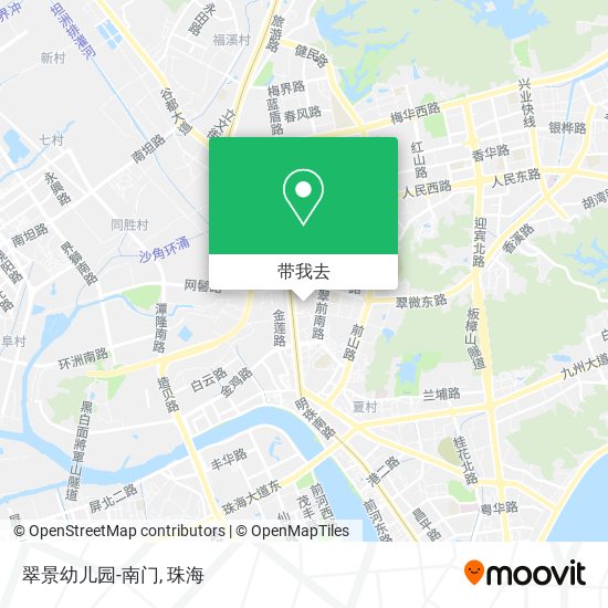 翠景幼儿园-南门地图