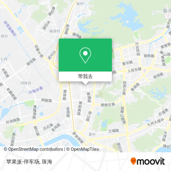苹果派-停车场地图