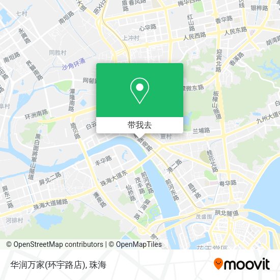 华润万家(环宇路店)地图