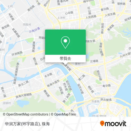华润万家(环宇路店)地图