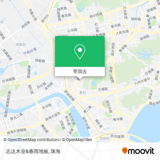 志达木业&春雨地板地图