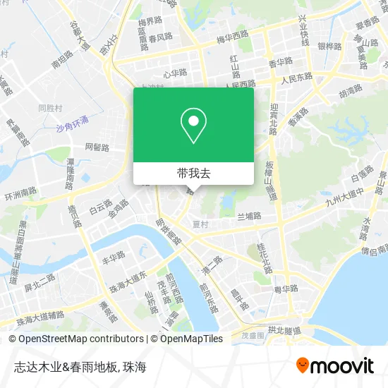 志达木业&春雨地板地图