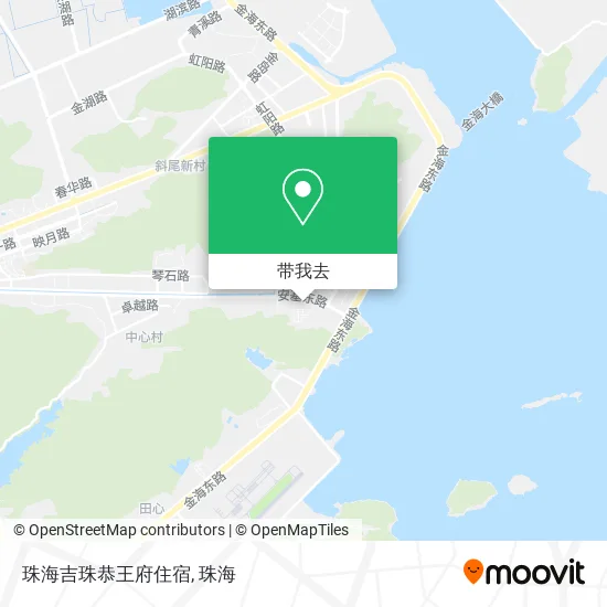 珠海吉珠恭王府住宿地图