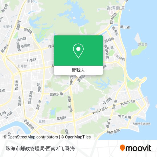 珠海市邮政管理局-西南2门地图