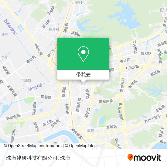 珠海建研科技有限公司地图