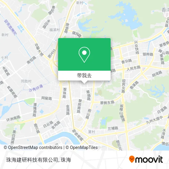 珠海建研科技有限公司地图