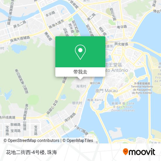 花地二街西-4号楼地图